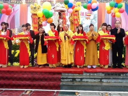 Inauguration de Ba Vang, la pagode située en montagne ayant le plus grand hall d’entrée du Vietnam  - ảnh 1